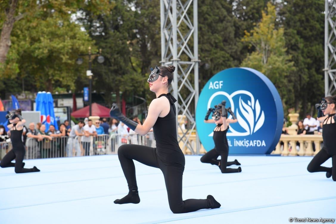 Bakıda “Gimnastika hamı üçün” növü üzrə festival keçirilir (FOTO)