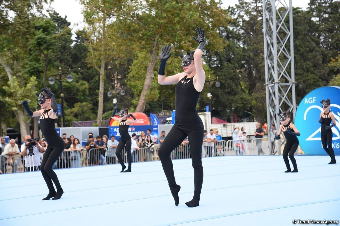Bakıda “Gimnastika hamı üçün” növü üzrə festival keçirilir (FOTO)
