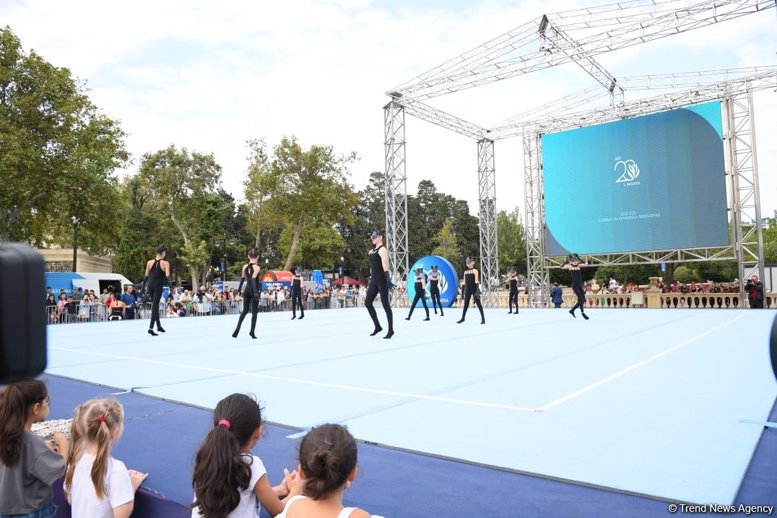 Bakıda “Gimnastika hamı üçün” növü üzrə festival keçirilir (FOTO)