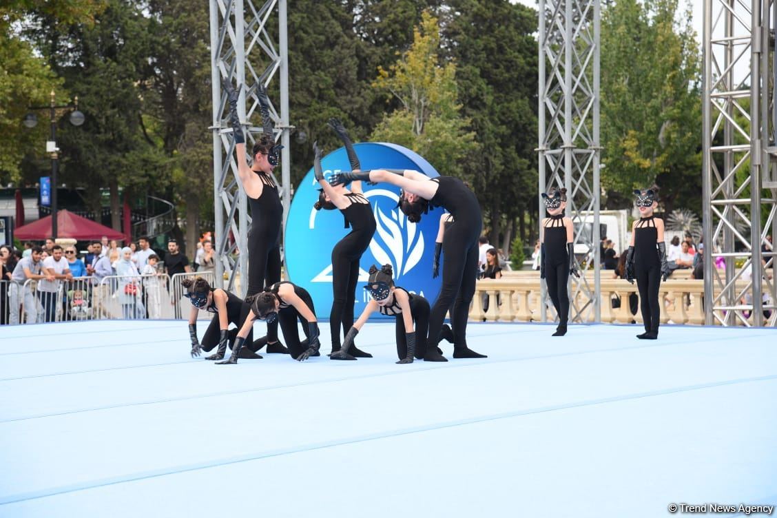 Bakıda “Gimnastika hamı üçün” növü üzrə festival keçirilir (FOTO)