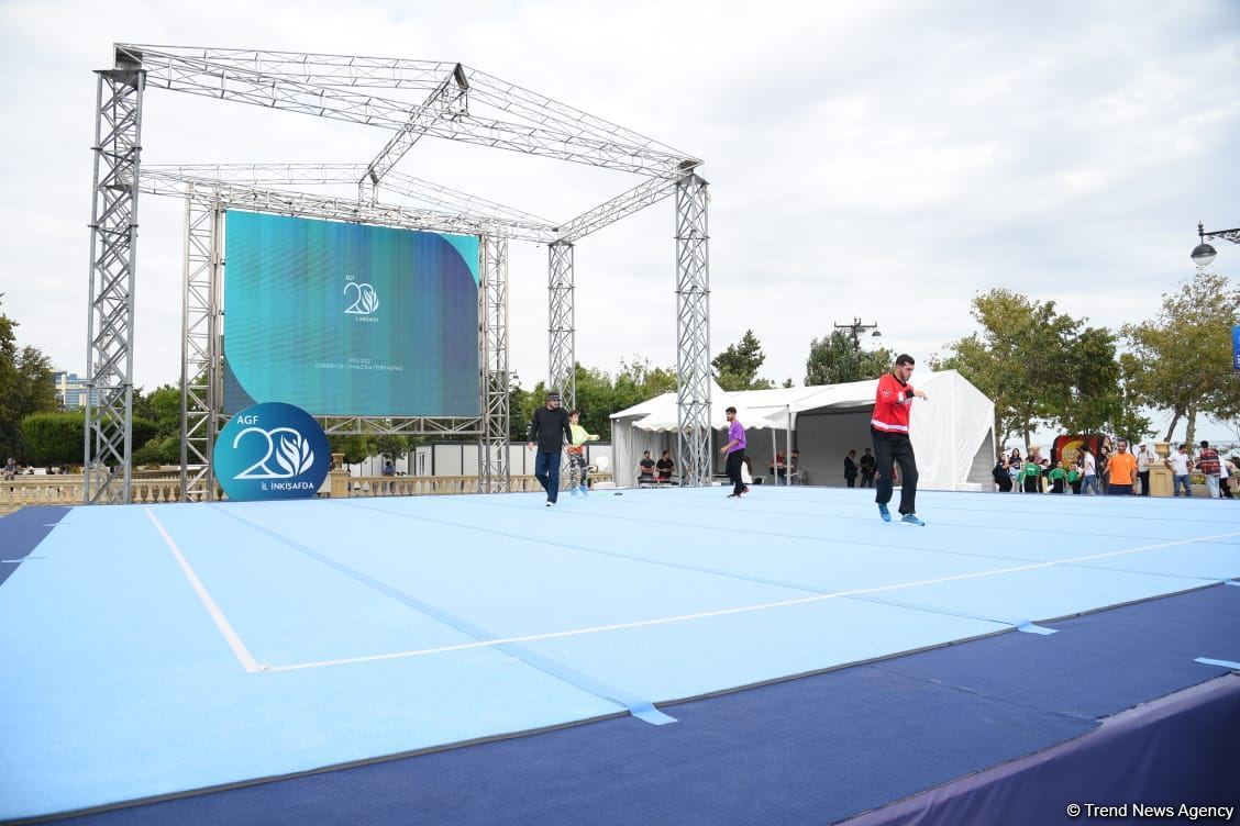 Bakıda “Gimnastika hamı üçün” növü üzrə festival keçirilir (FOTO)