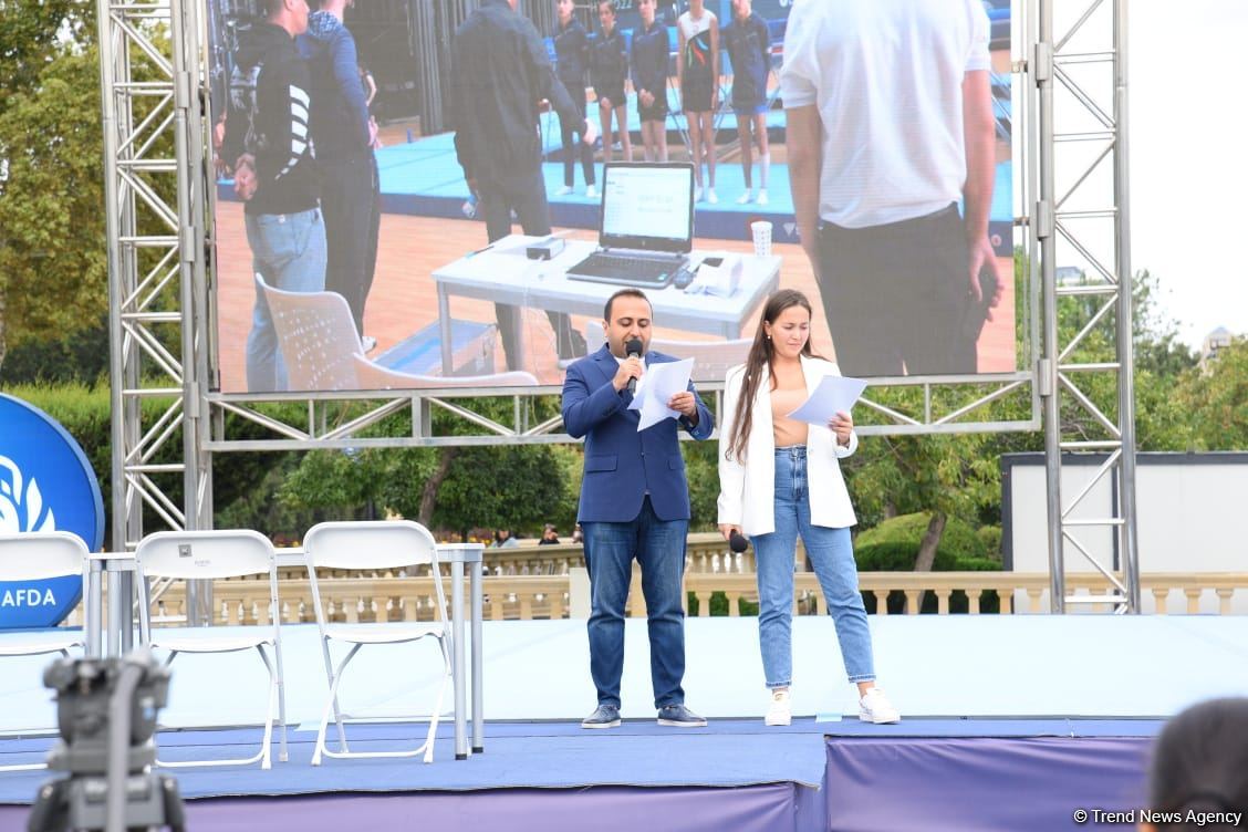 Bakıda “Gimnastika hamı üçün” növü üzrə festival keçirilir (FOTO)