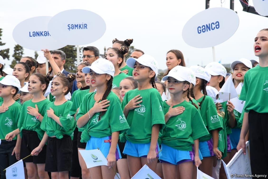 Bakıda “Gimnastika hamı üçün” növü üzrə festival keçirilir (FOTO)