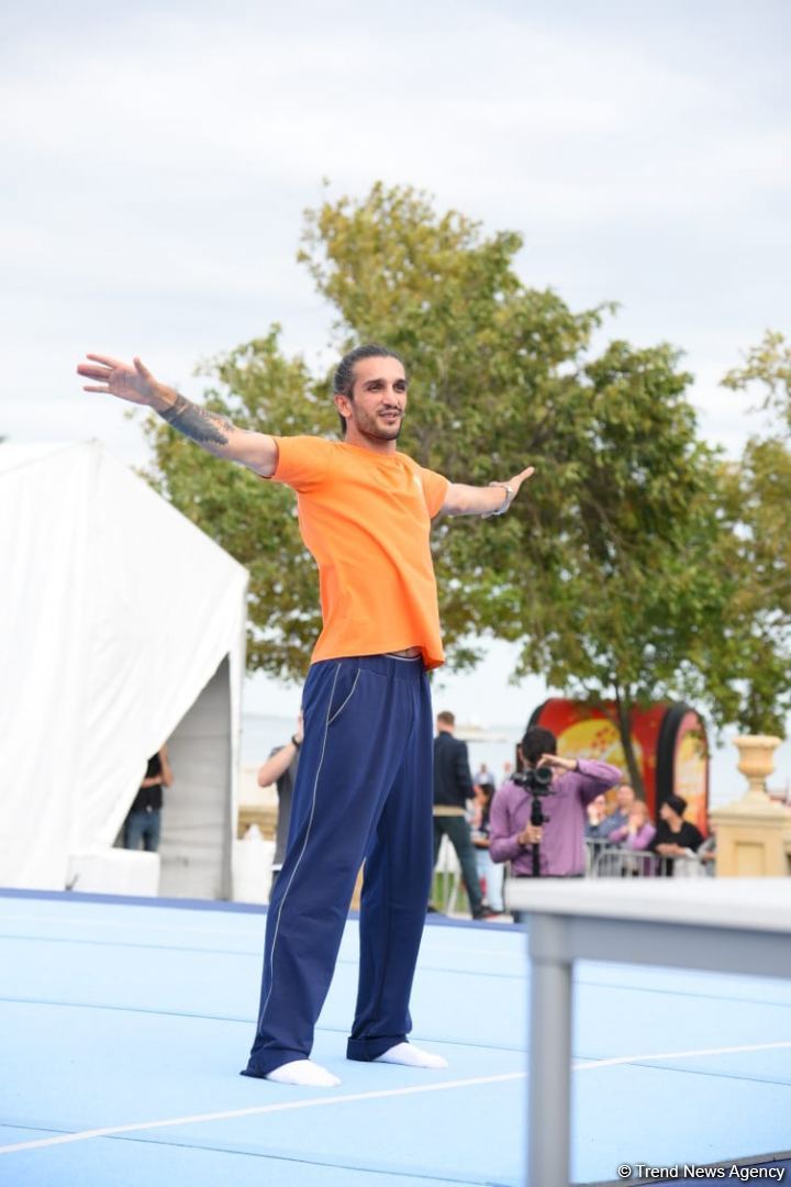 Bakıda “Gimnastika hamı üçün” növü üzrə festival keçirilir (FOTO)