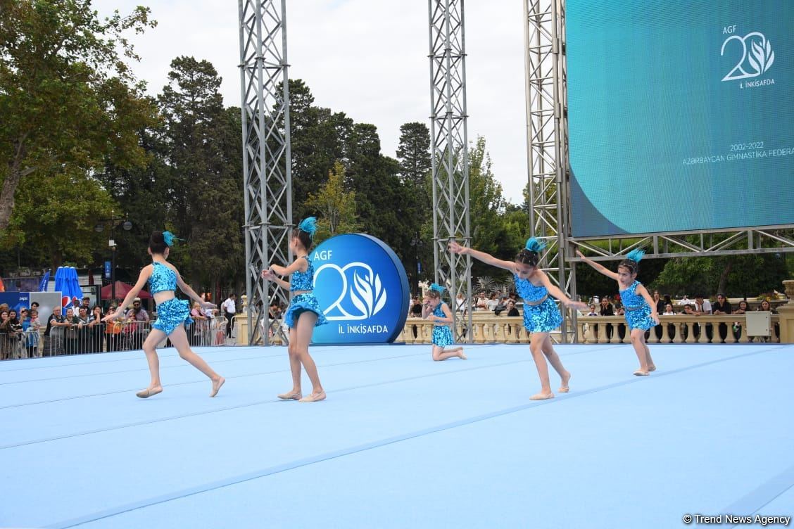 Bakıda “Gimnastika hamı üçün” növü üzrə festival keçirilir (FOTO)
