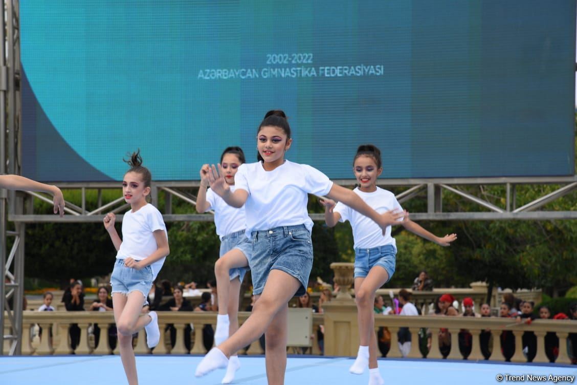 Bakıda “Gimnastika hamı üçün” növü üzrə festival keçirilir (FOTO)