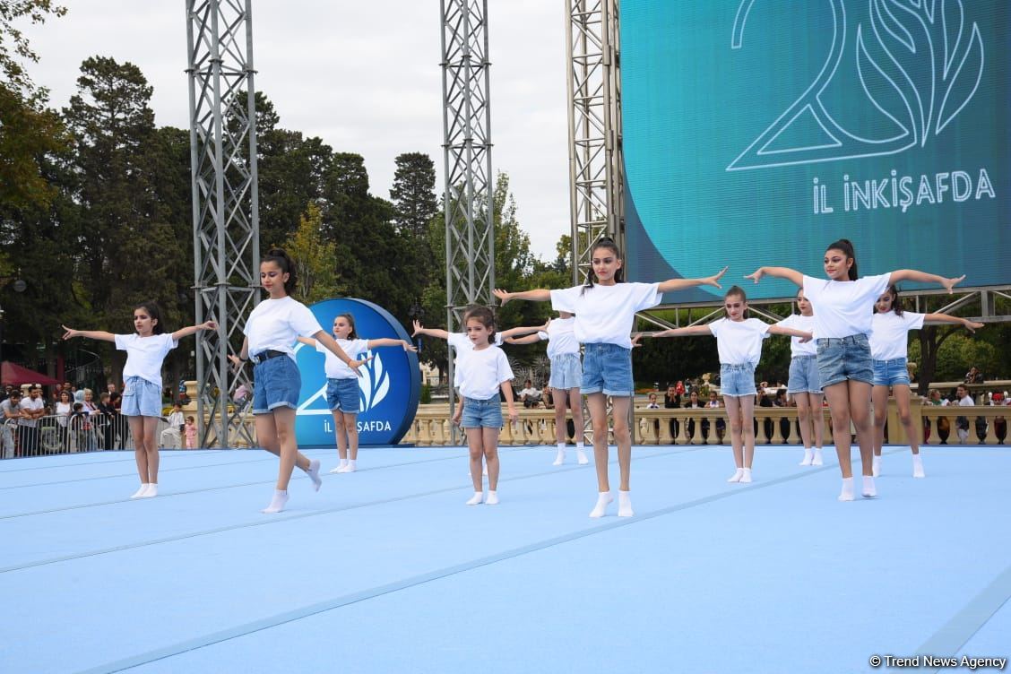 Bakıda “Gimnastika hamı üçün” növü üzrə festival keçirilir (FOTO)