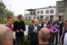 Xarici səyahətçilər Zəngilanın Ağalı kəndində olublar (FOTO)