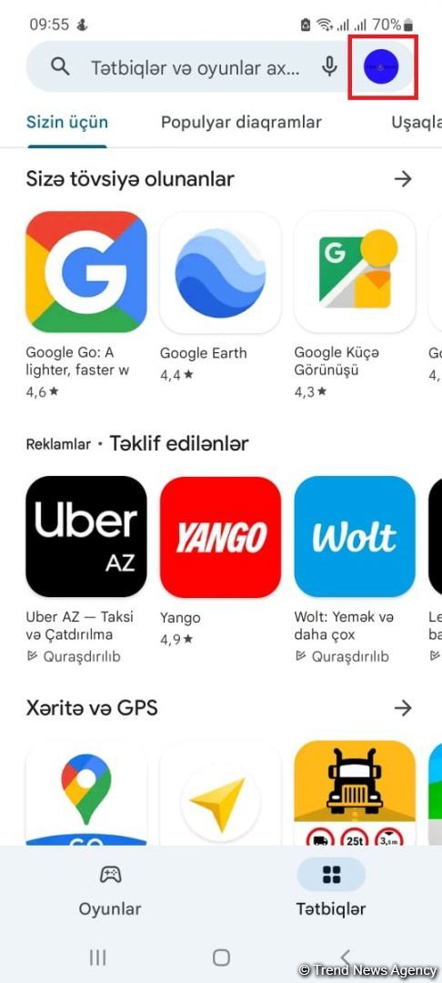 İnternet olmadan tətbiqləri necə paylaşmaq olar? (FOTO)