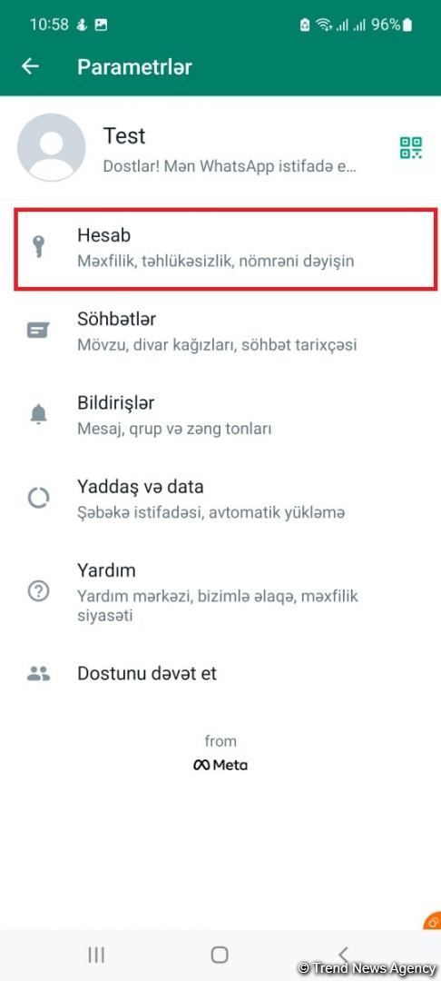 “WhatsApp” hesabını necə qorumaq olar? (FOTO)