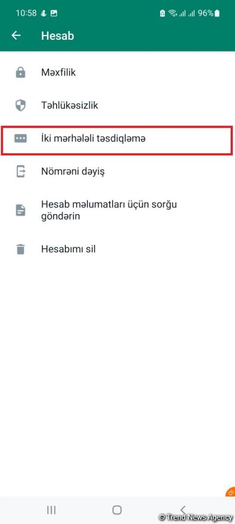 “WhatsApp” hesabını necə qorumaq olar? (FOTO)