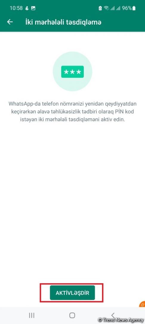 “WhatsApp” hesabını necə qorumaq olar? (FOTO)