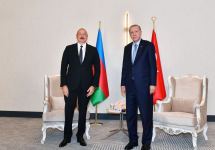 Səmərqənddə Prezident İlham Əliyevin Rəcəb Tayyib Ərdoğanla görüşü olub (FOTO/VİDEO) (YENİLƏNİB)
