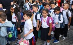 158 mindən çox uşaq məktəbə başladı - Birincilərdən FOTOREPORTAJ
