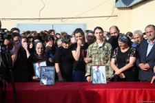XTQ-in şəhid zabiti dəfn edilib (FOTO)