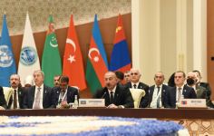 Prezident İlham Əliyev: İndi biz qeyd-şərt və süni əngəllər olmadan sülh müqaviləsi layihəsi üzərində işləməliyik (TAM ÇIXIŞ) (FOTO)
