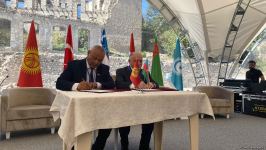 Şuşa Türk Biznesi Forumu çərçivəsində bir sıra sənədlər imzalanıb (FOTO)