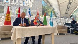 Şuşa Türk Biznesi Forumu çərçivəsində bir sıra sənədlər imzalanıb (FOTO)