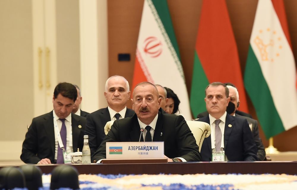 Prezident İlham Əliyev: İndi biz qeyd-şərt və süni əngəllər olmadan sülh müqaviləsi layihəsi üzərində işləməliyik (TAM ÇIXIŞ) (FOTO)