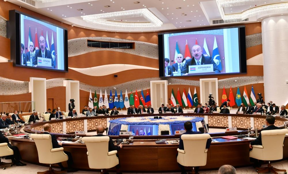Prezident İlham Əliyev: İndi biz qeyd-şərt və süni əngəllər olmadan sülh müqaviləsi layihəsi üzərində işləməliyik (TAM ÇIXIŞ) (FOTO)