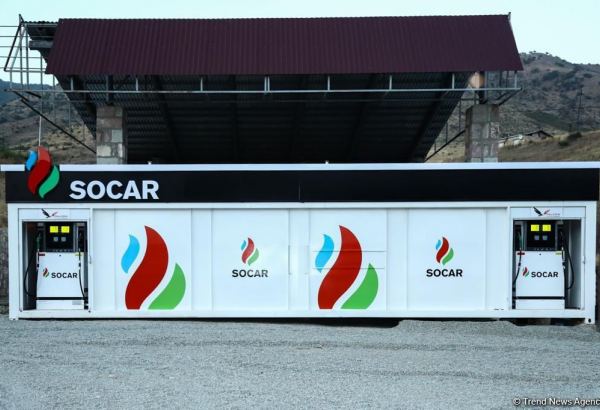 Hadrutda “SOCAR” brendli yeni yanacaqdoldurma məntəqəsi istifadəyə verilib (FOTO)