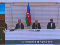 Şərqi Zəngəzur iqtisadi rayonunda İranla sərhəddə Ağbənd avtomobil yolu körpüsünün təməlqoyma mərasimi keçirilib (FOTO)