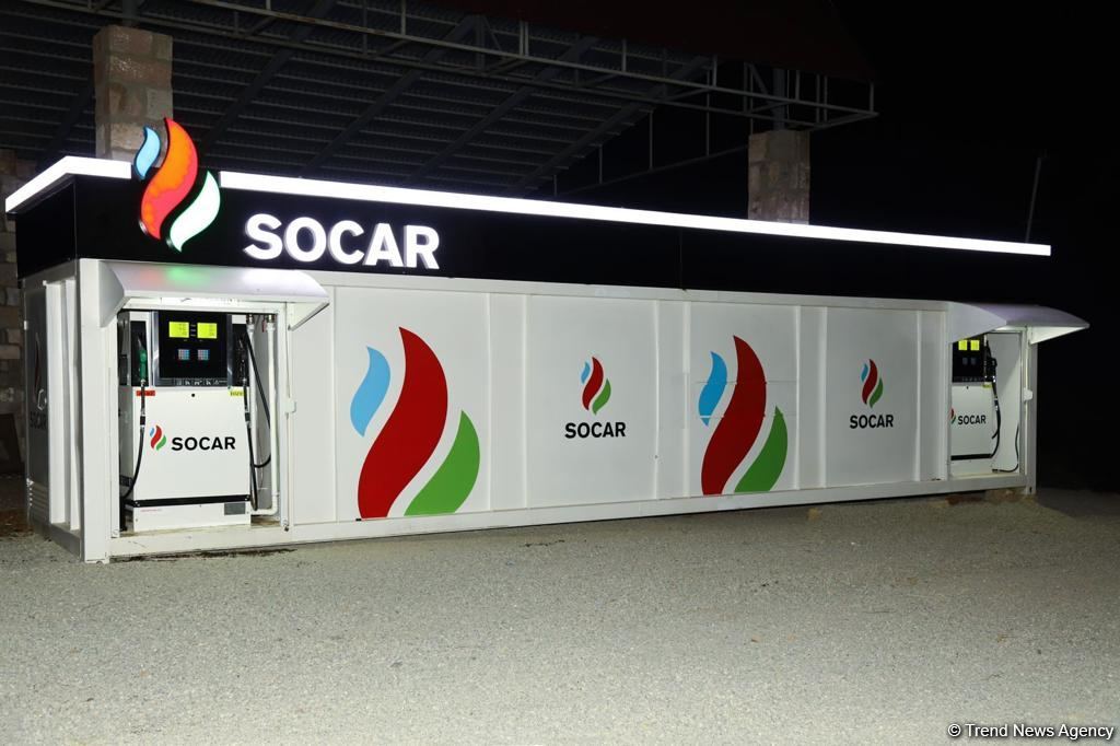 Hadrutda “SOCAR” brendli yeni yanacaqdoldurma məntəqəsi istifadəyə verilib (FOTO)