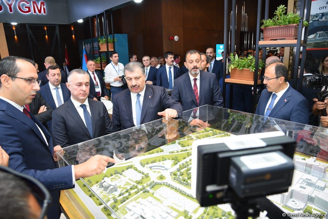 Bakıda Azərbaycan - Türkiyə səhiyyə biznes forumu və sərgisinin açılış mərasimi keçirilib (FOTO)