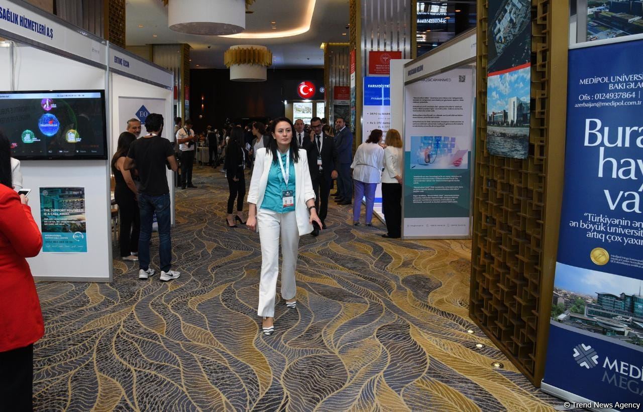 Bakıda Azərbaycan - Türkiyə səhiyyə biznes forumu və sərgisinin açılış mərasimi keçirilib (FOTO)