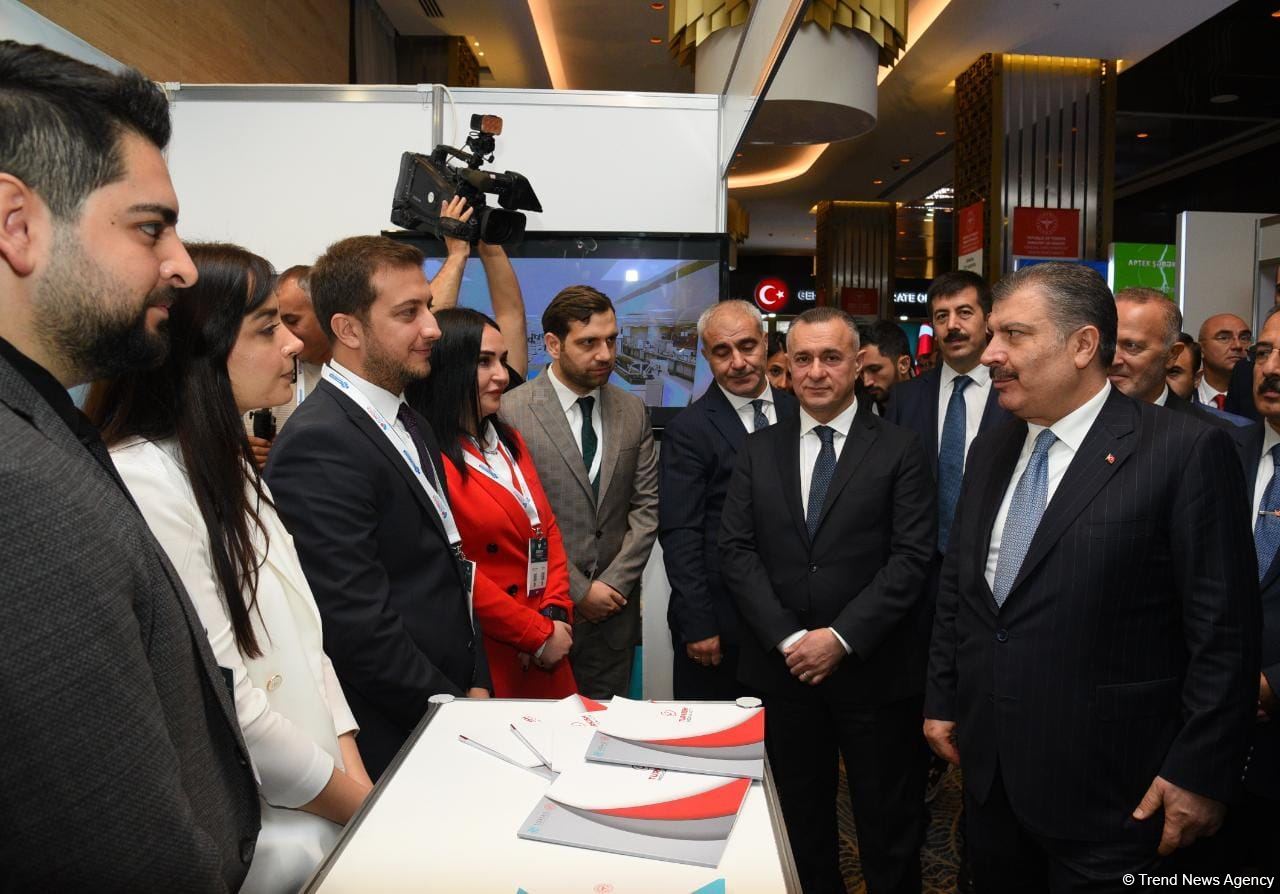 Bakıda Azərbaycan - Türkiyə səhiyyə biznes forumu və sərgisinin açılış mərasimi keçirilib (FOTO)