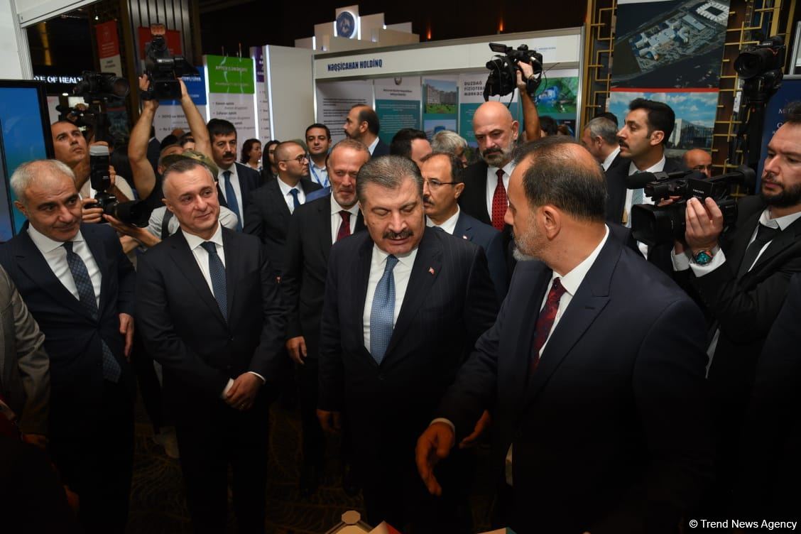 Bakıda Azərbaycan - Türkiyə səhiyyə biznes forumu və sərgisinin açılış mərasimi keçirilib (FOTO)