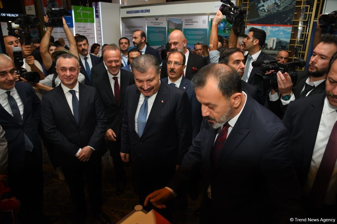 Bakıda Azərbaycan - Türkiyə səhiyyə biznes forumu və sərgisinin açılış mərasimi keçirilib (FOTO)