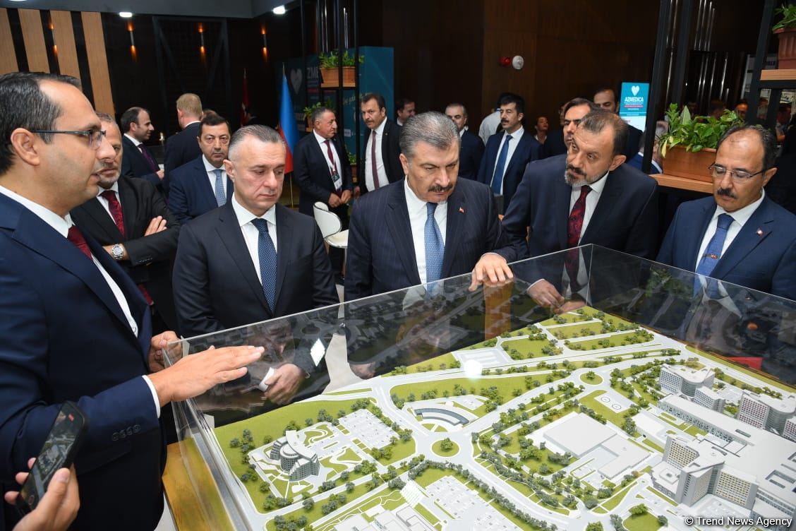 Bakıda Azərbaycan - Türkiyə səhiyyə biznes forumu və sərgisinin açılış mərasimi keçirilib (FOTO)