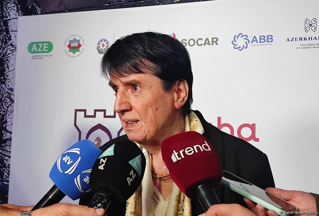 Azərbaycanda şahmat çox yaxşı inkişaf edib - Nona Qaprindaşvili (FOTO)