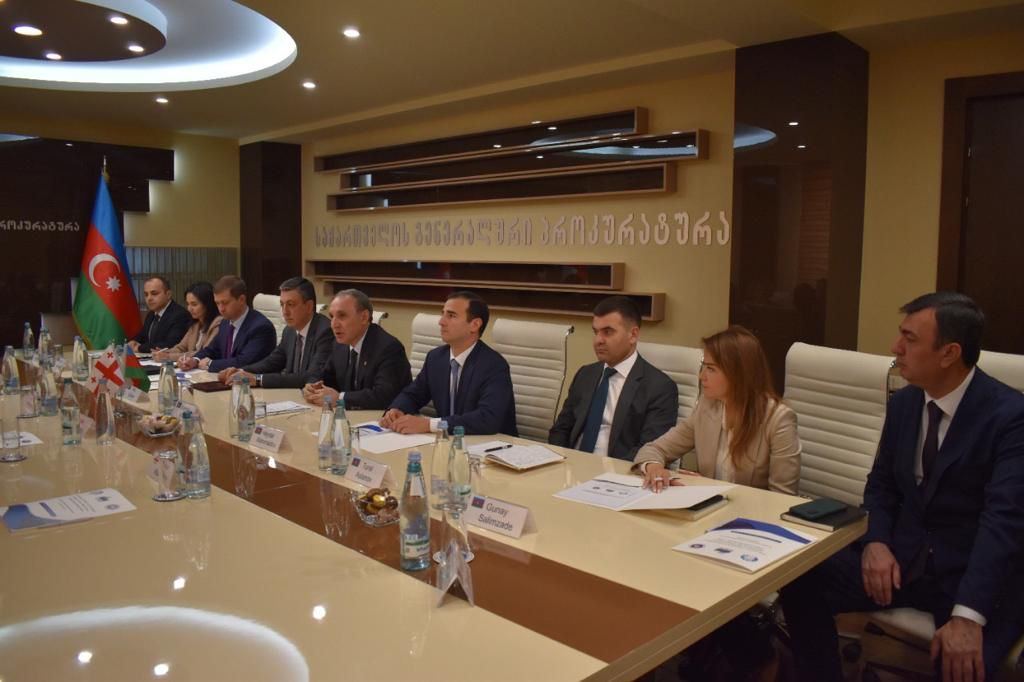 Baş prokuror Gürcüstana səfər edib (FOTO)