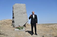 Prezident İlham Əliyev və Birinci xanım Mehriban Əliyeva Füzuli rayonuna səfər ediblər  (FOTO/VİDEO) (YENİLƏNİB)