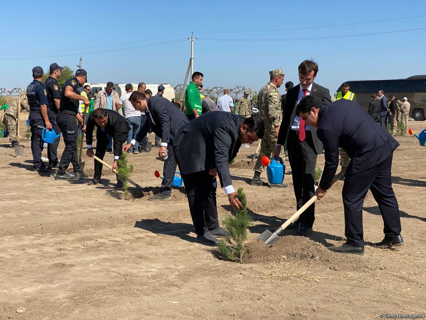 Anım Günündə Ağdamda şəhidlərin xatirəsi anılıb (FOTO)