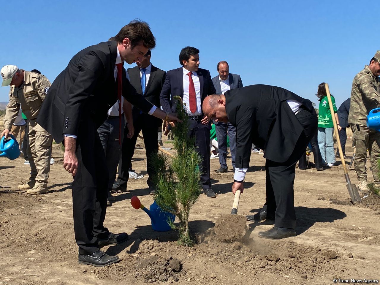 Anım Günündə Ağdamda şəhidlərin xatirəsi anılıb (FOTO)