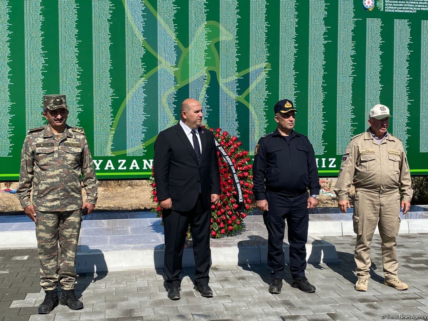 Anım Günündə Ağdamda şəhidlərin xatirəsi anılıb (FOTO)