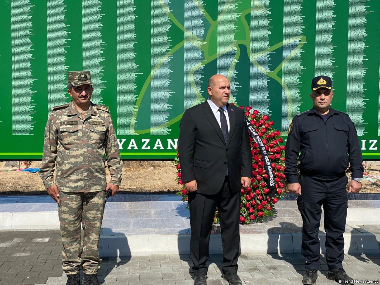 Anım Günündə Ağdamda şəhidlərin xatirəsi anılıb (FOTO)