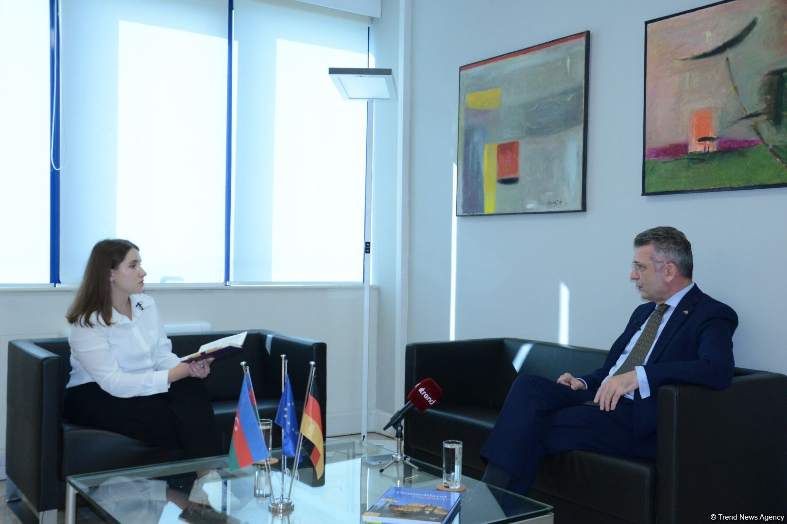 Almaniya Azərbaycanla əlaqələrin dinamik inkişafının davam etməsinə ümid edir - səfir Ralf Horlemann (Müsahibə) (FOTO/VİDEO)