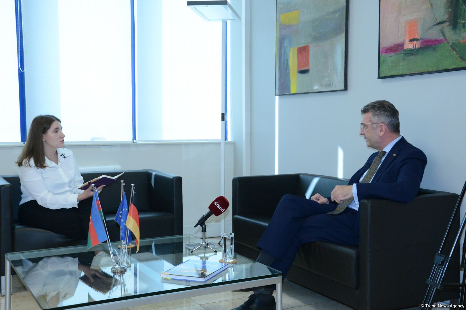 Almaniya Azərbaycanla əlaqələrin dinamik inkişafının davam etməsinə ümid edir - səfir Ralf Horlemann (Müsahibə) (FOTO/VİDEO)