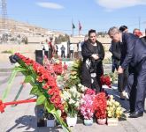 Qaradağ rayonunda Vətən müharibəsinin şəhidləri anılıb (FOTO)