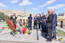 Qaradağ rayonunda Vətən müharibəsinin şəhidləri anılıb (FOTO)