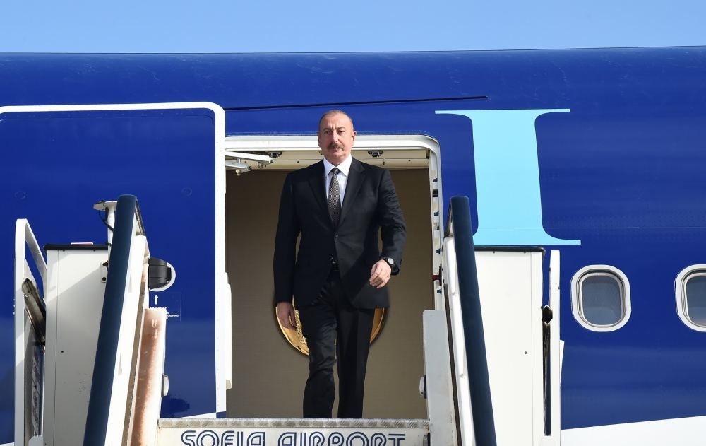 Azərbaycan Prezidenti İlham Əliyev Bolqarıstana rəsmi səfərə gəlib (FOTO/VİDEO)