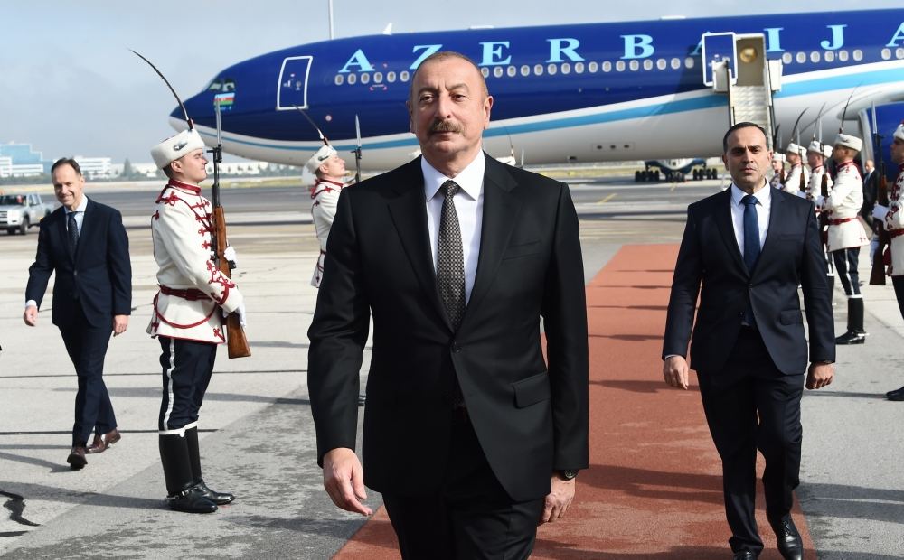 Azərbaycan Prezidenti İlham Əliyev Bolqarıstana rəsmi səfərə gəlib (FOTO/VİDEO)
