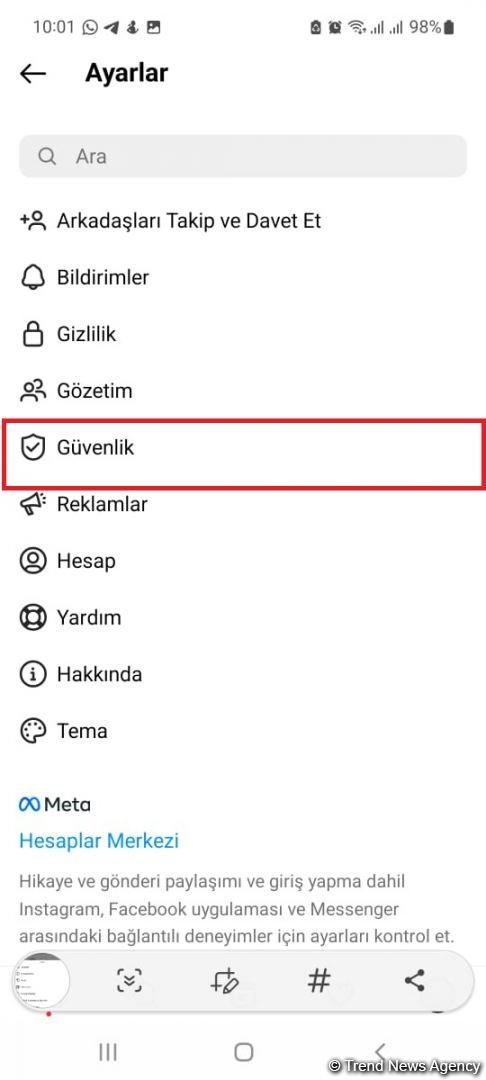 Instagram hesabını qorumağın yolları (FOTO)