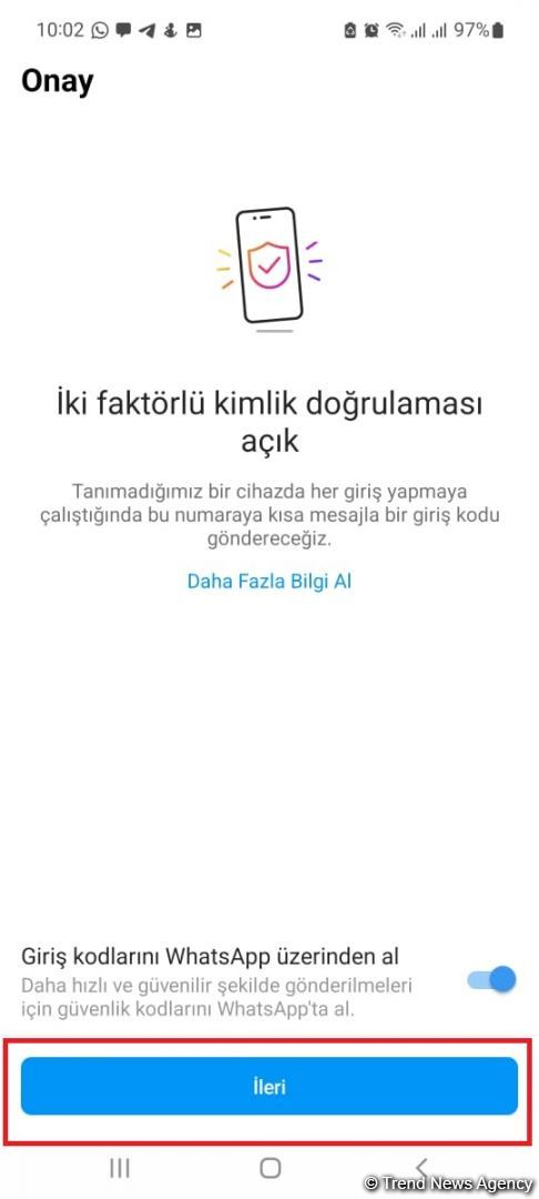 Instagram hesabını qorumağın yolları (FOTO)