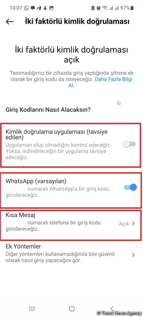 Instagram hesabını qorumağın yolları (FOTO)