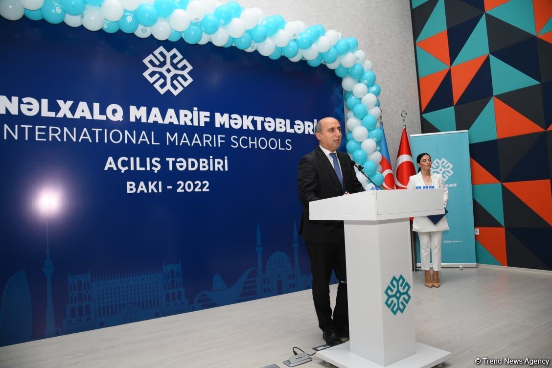 Azərbaycan Beynəlxalq Maarif Məktəblərinin açılış mərasimi olub (FOTO)